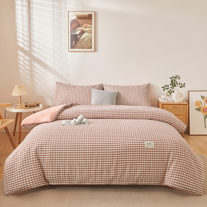 91家纺网 家纺一手货源 找家纺 思雅庭 2025新款新疆长绒棉生态棉花被子被芯 桔小格