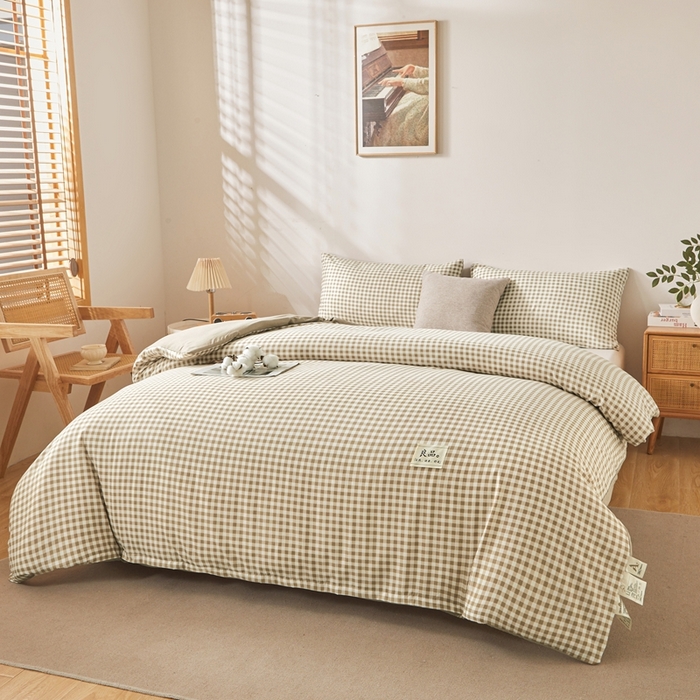 91家纺网 家纺一手货源 找家纺 思雅庭 2025新款新疆长绒棉生态棉花被子被芯 咖小格