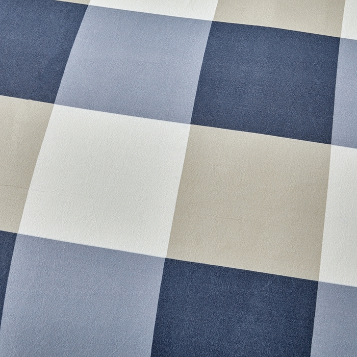 91家纺网 家纺一手货源 找家纺 思雅庭 2025新款新疆长绒棉生态棉花被子被芯 蓝大格