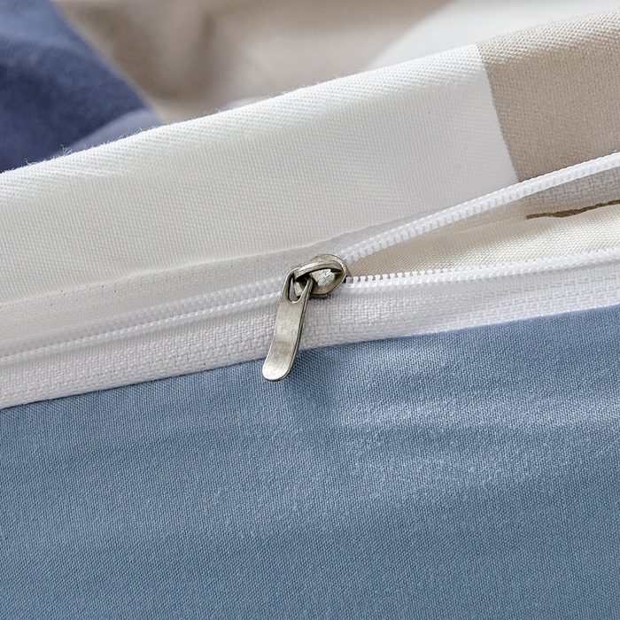 91家纺网 家纺一手货源 找家纺 思雅庭 2025新款新疆长绒棉生态棉花被子被芯 蓝大格