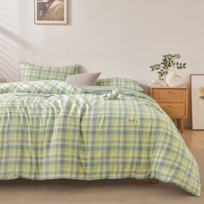 91家纺网 家纺一手货源 找家纺 思雅庭 2025新款新疆长绒棉生态棉花被子被芯 莫桑格 蓝绿