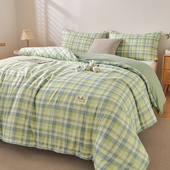 91家纺网 家纺一手货源 找家纺 思雅庭 2025新款新疆长绒棉生态棉花被子被芯 莫桑格 蓝绿