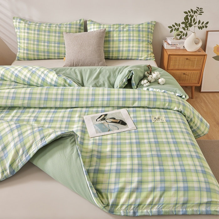 91家纺网 家纺一手货源 找家纺 思雅庭 2025新款新疆长绒棉生态棉花被子被芯 莫桑格 蓝绿