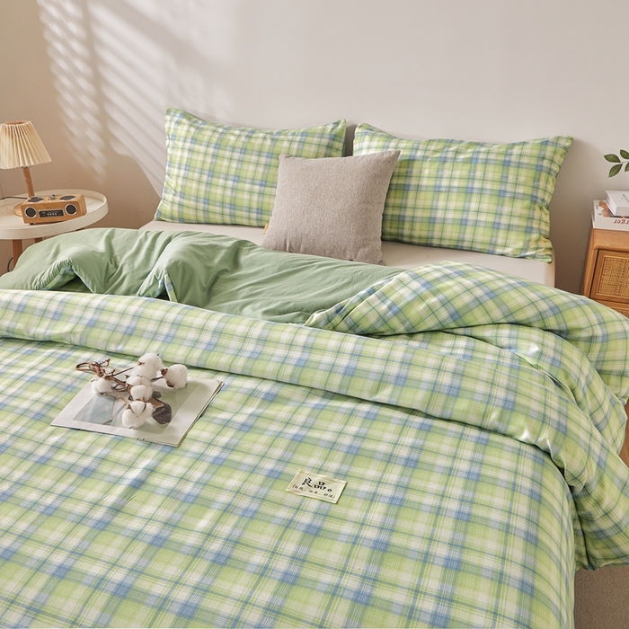 91家纺网 家纺一手货源 找家纺 思雅庭 2025新款新疆长绒棉生态棉花被子被芯 莫桑格 蓝绿