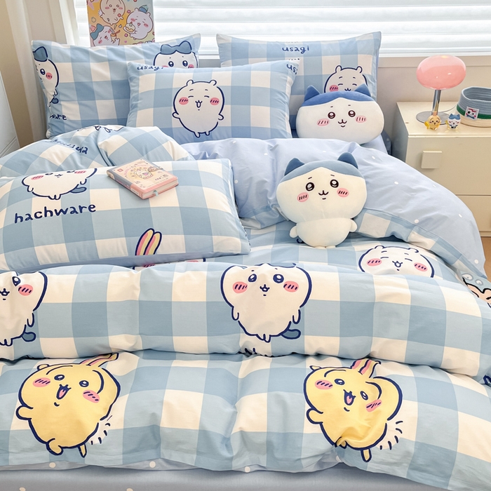 91家纺网 家纺一手货源 找家纺 （总）暮思家居 2025新款正版授权吉伊卡哇全棉四件套系列