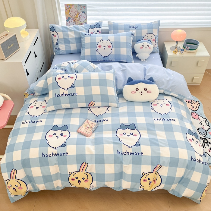 91家纺网 家纺一手货源 找家纺 （总）暮思家居 2025新款正版授权吉伊卡哇全棉四件套系列