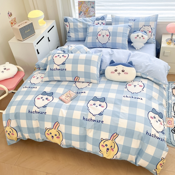 91家纺网 家纺一手货源 找家纺 （总）暮思家居 2025新款正版授权吉伊卡哇全棉四件套系列