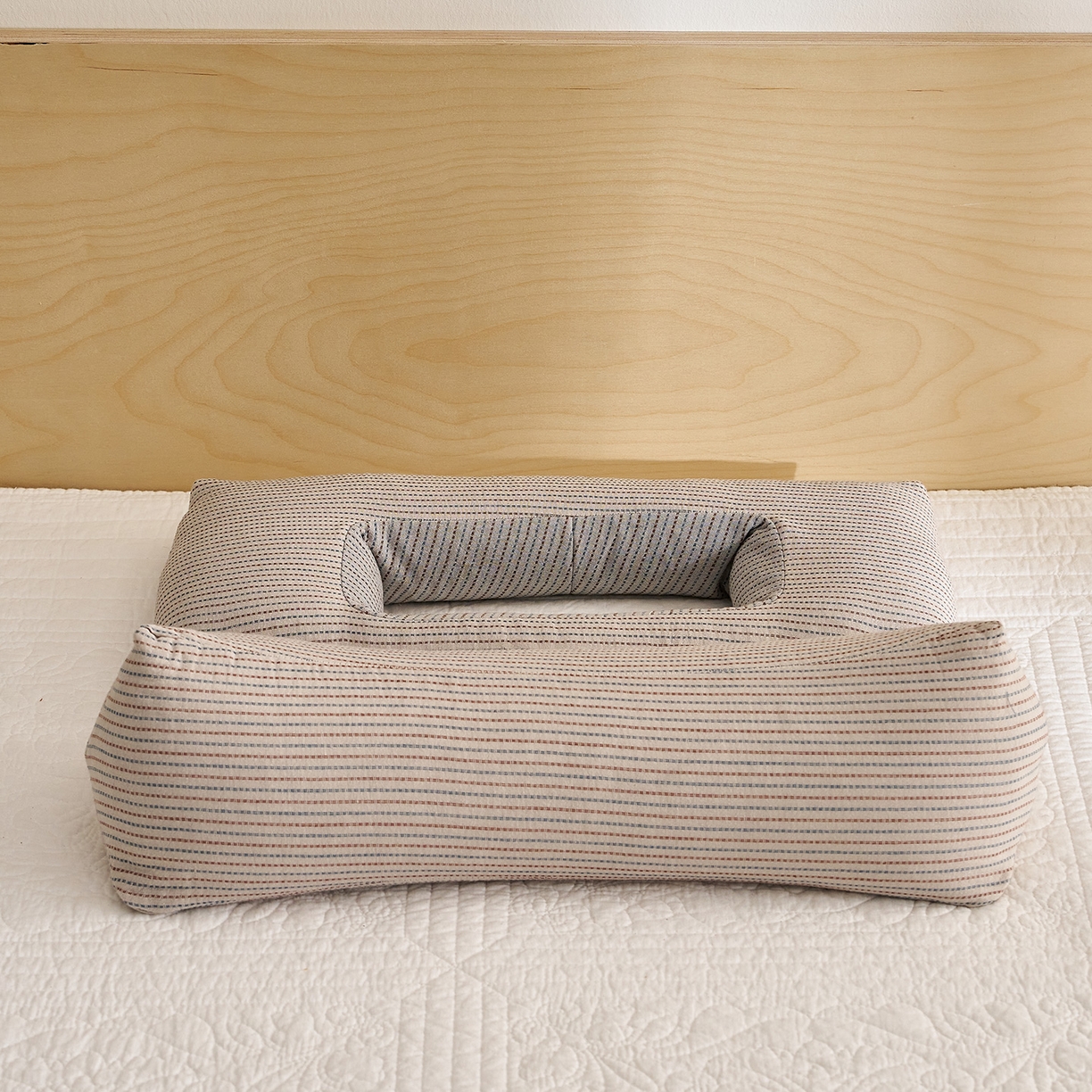 91家纺网 家纺一手货源 找家纺 （总）乐可 2025新款4D护耳组合枕荞麦枕头枕芯