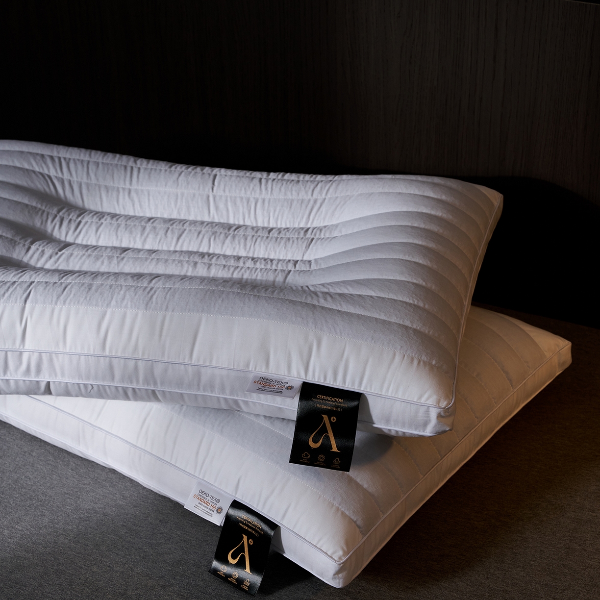 91家纺网 家纺一手货源 找家纺 （总）乐可 2025新款全棉决明子酒店枕枕头枕芯