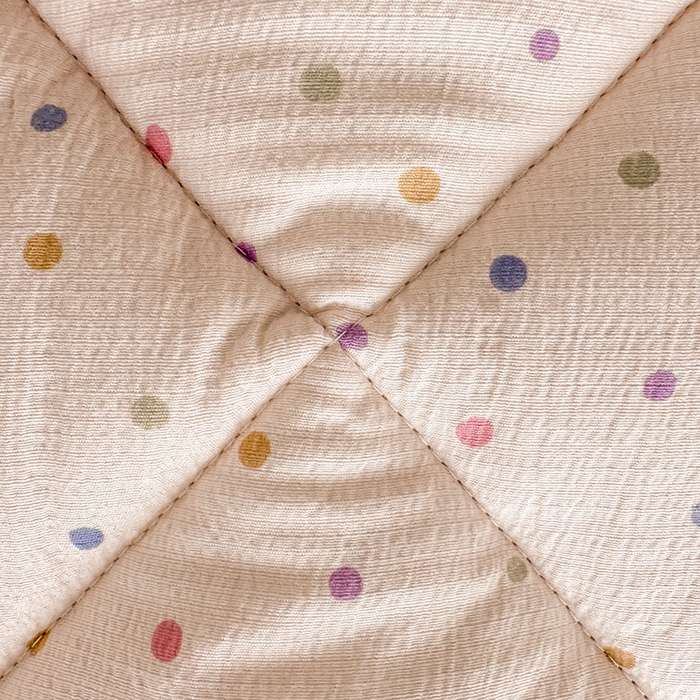 91家纺网 家纺一手货源 找家纺 丝芙妮家居（原乐视家纺） 2025新款云感棉豆豆被春秋被冬被被子被芯 草莓微甜