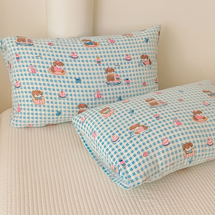 91家纺网 家纺一手货源 找家纺 丝芙妮家居（原乐视家纺） 2025新款云感棉豆豆被春秋被冬被被子被芯 甜品狗狗