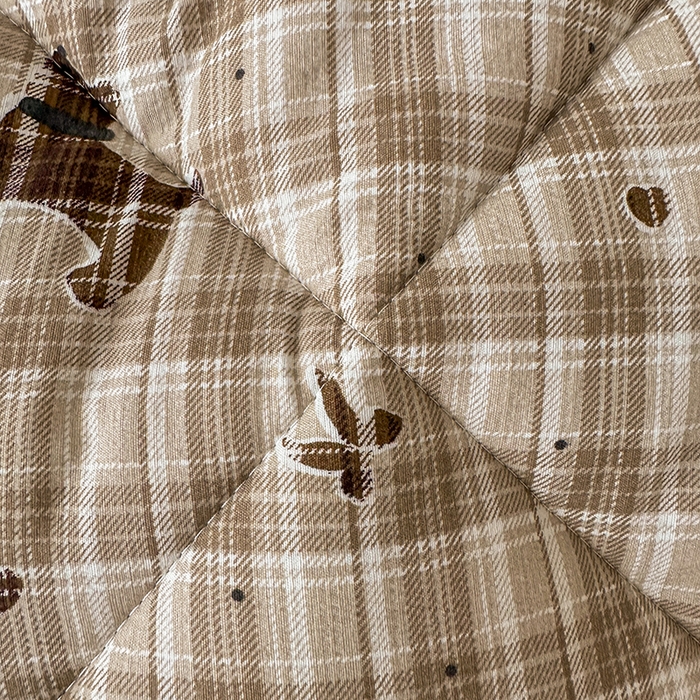 91家纺网 家纺一手货源 找家纺 丝芙妮家居（原乐视家纺） 2025新款云感棉豆豆被春秋被冬被被子被芯 晚安小狗