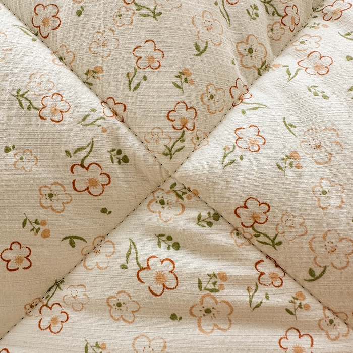 91家纺网 家纺一手货源 找家纺 丝芙妮家居（原乐视家纺） 2025新款云感棉豆豆被春秋被冬被被子被芯 漫花