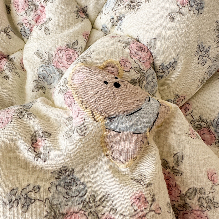 91家纺网 家纺一手货源 找家纺 丝芙妮家居（原乐视家纺） 2025新款云感棉豆豆被春秋被冬被被子被芯 摩菲