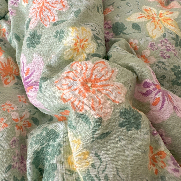 91家纺网 家纺一手货源 找家纺 丝芙妮家居（原乐视家纺） 2025新款云感棉豆豆被春秋被冬被被子被芯 午后时光