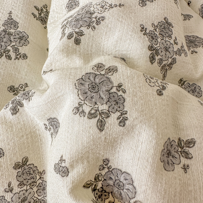 91家纺网 家纺一手货源 找家纺 丝芙妮家居（原乐视家纺） 2025新款云感棉豆豆被春秋被冬被被子被芯 墨色花园