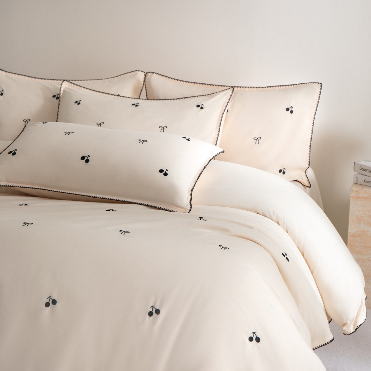 91家纺网 家纺一手货源 找家纺 （总）花愿（原花纪） 2025新款水洗棉刺绣三角针四件套系列-芭提雅