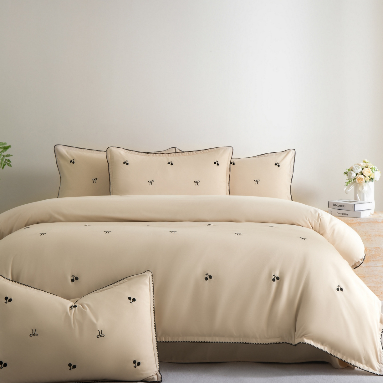 91家纺网 家纺一手货源 找家纺 （总）花愿（原花纪） 2025新款水洗棉刺绣三角针四件套系列-芭提雅