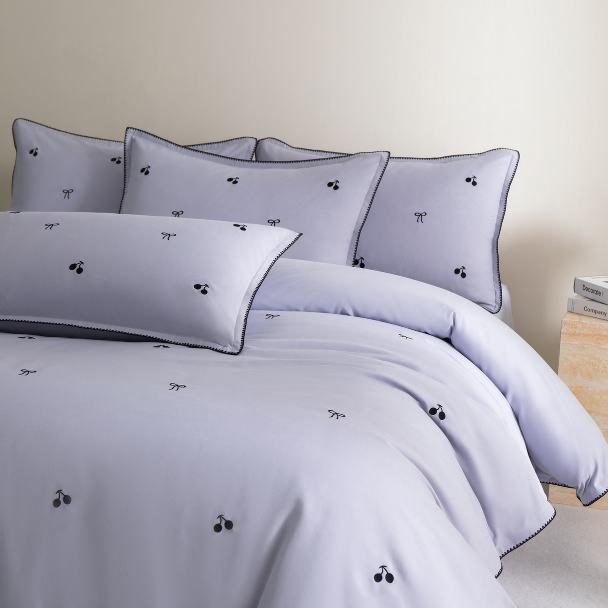 91家纺网 家纺一手货源 找家纺 花愿（原花纪） 2025新款水洗棉刺绣三角针四件套系列-芭提雅 芭提雅-星黛紫