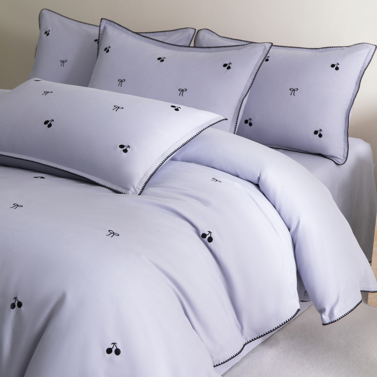 91家纺网 家纺一手货源 找家纺 花愿（原花纪） 2025新款水洗棉刺绣三角针四件套系列-芭提雅 芭提雅-星黛紫