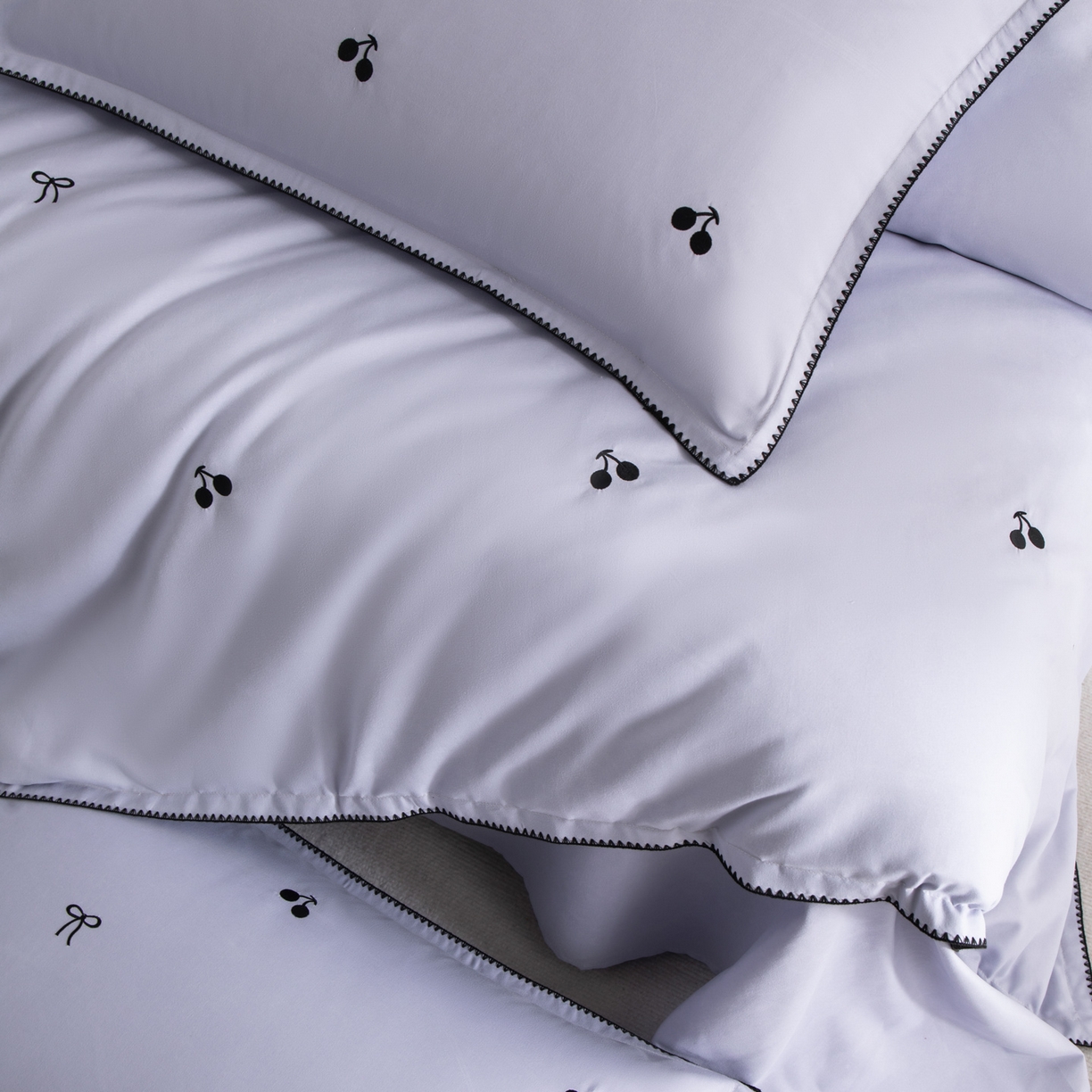 91家纺网 家纺一手货源 找家纺 花愿（原花纪） 2025新款水洗棉刺绣三角针四件套系列-芭提雅 芭提雅-星黛紫