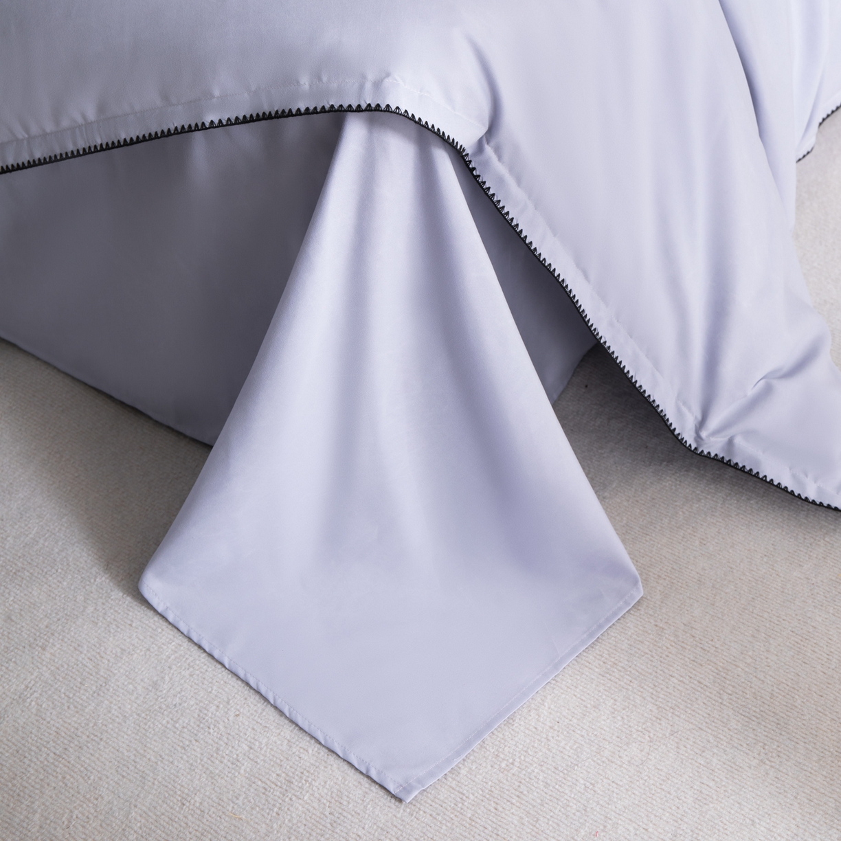 91家纺网 家纺一手货源 找家纺 花愿（原花纪） 2025新款水洗棉刺绣三角针四件套系列-芭提雅 芭提雅-星黛紫