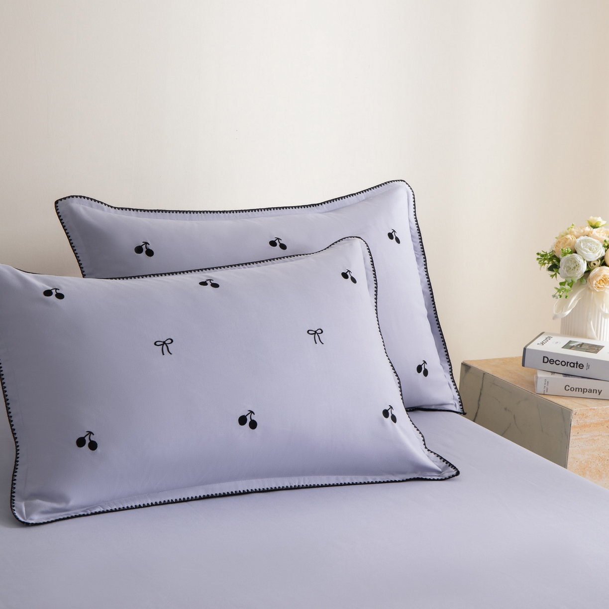 91家纺网 家纺一手货源 找家纺 花愿（原花纪） 2025新款水洗棉刺绣三角针四件套系列-芭提雅 芭提雅-星黛紫