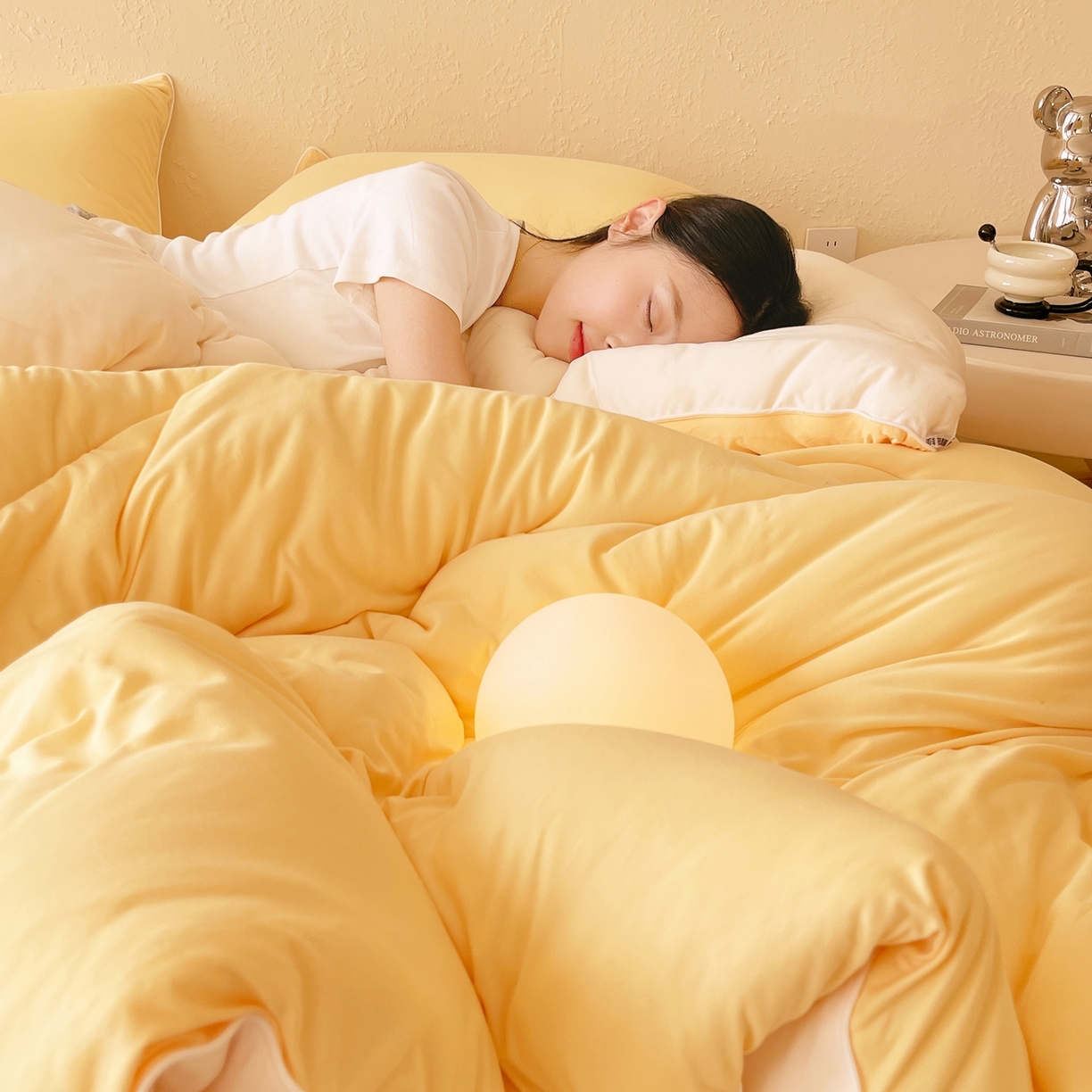 91家纺网 家纺一手货源 找家纺 （总）色鬼布艺高端家居主号 2025新款针织云朵冬被软萌小熊被