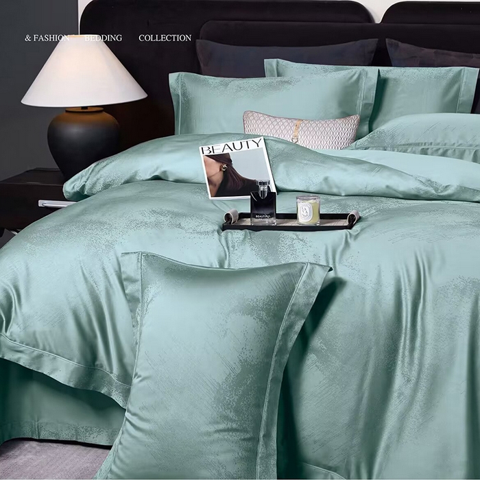 91家纺网 家纺一手货源 找家纺 （总）优姿家纺 2026新款全棉100支长绒棉提花四件套