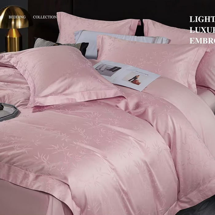 91家纺网 家纺一手货源 找家纺 （总）优姿家纺 2026新款全棉100支长绒棉提花四件套