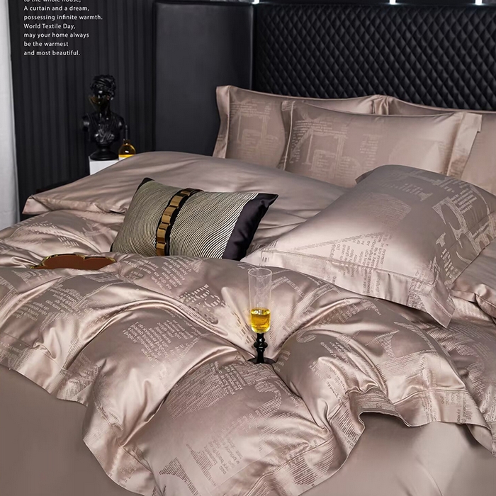 91家纺网 家纺一手货源 找家纺 （总）优姿家纺 2026新款全棉100支长绒棉提花四件套