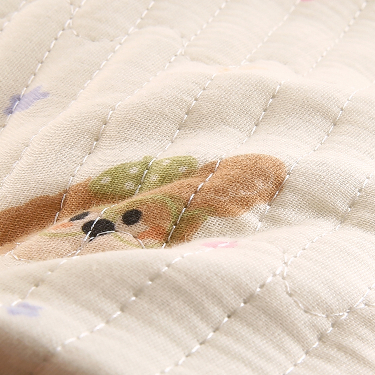 91家纺网 家纺一手货源 找家纺 鼎晟纺 2025新款米奇耳朵全棉双层纱枕头枕芯可拆洗可替换内胆荞麦壳枕头枕芯 星仔