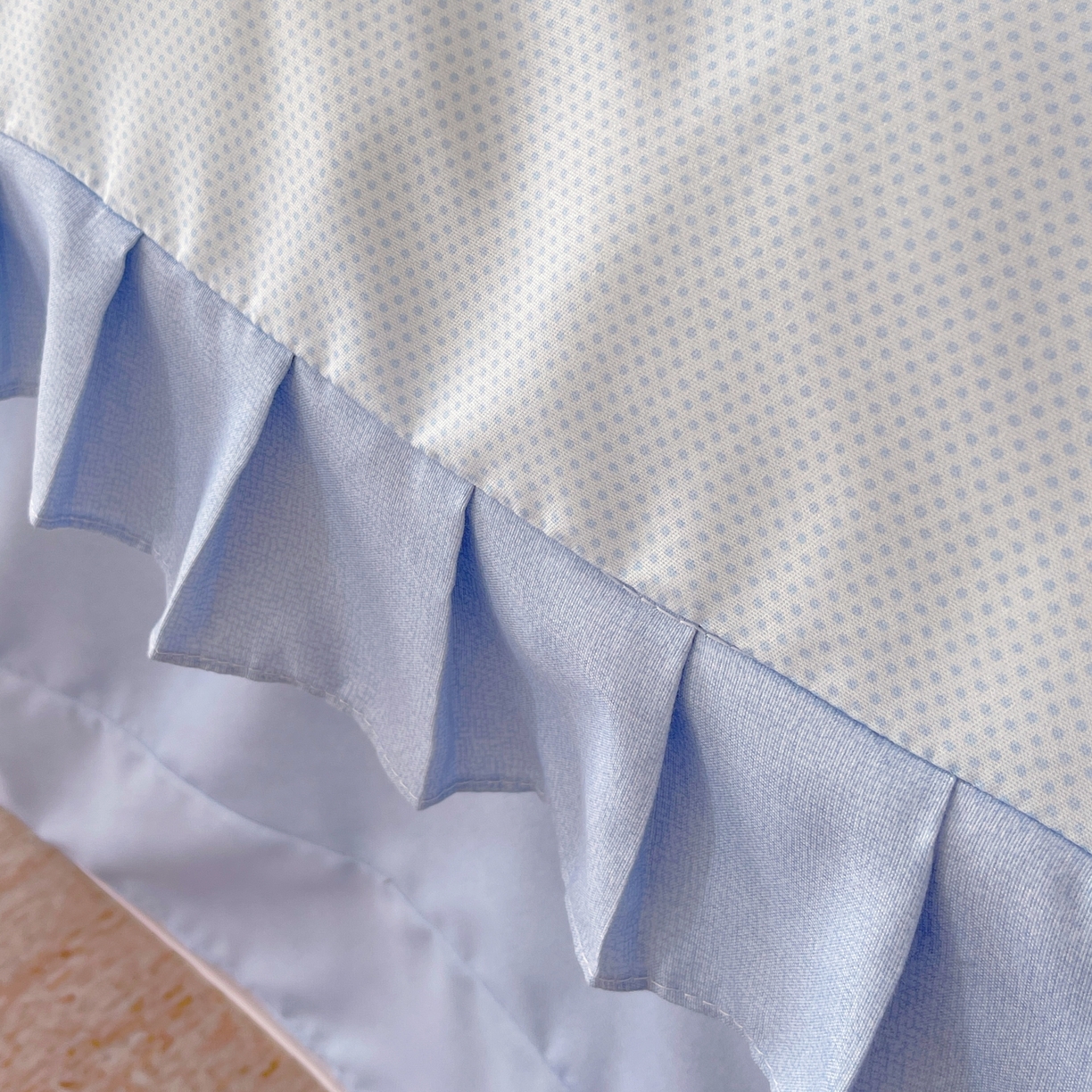 91家纺网 家纺一手货源 找家纺 大麦乐田 2025新款加厚磨毛植物羊绒韩版四件套 甜蜜佳人 兰