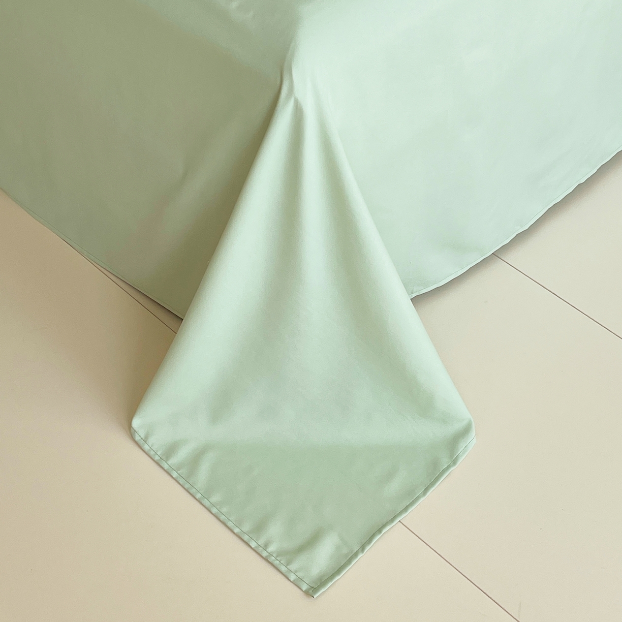 91家纺网 家纺一手货源 找家纺 大麦乐田 2025新款四季亲肤磨毛立体花刺绣工艺款四件套-花香蝶舞 花香蝶舞-奶茶绿