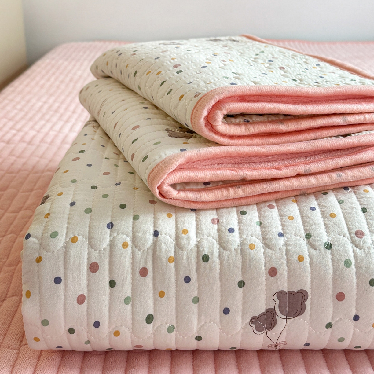 91家纺网 家纺一手货源 找家纺 （总）金梦拉家纺 2025新款A类加厚棉绒牛奶绒床盖系列三件套