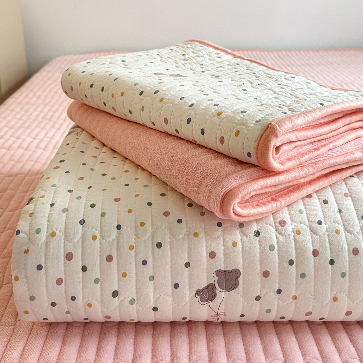 91家纺网 家纺一手货源 找家纺 （总）金梦拉家纺 2025新款A类加厚棉绒牛奶绒床盖系列三件套