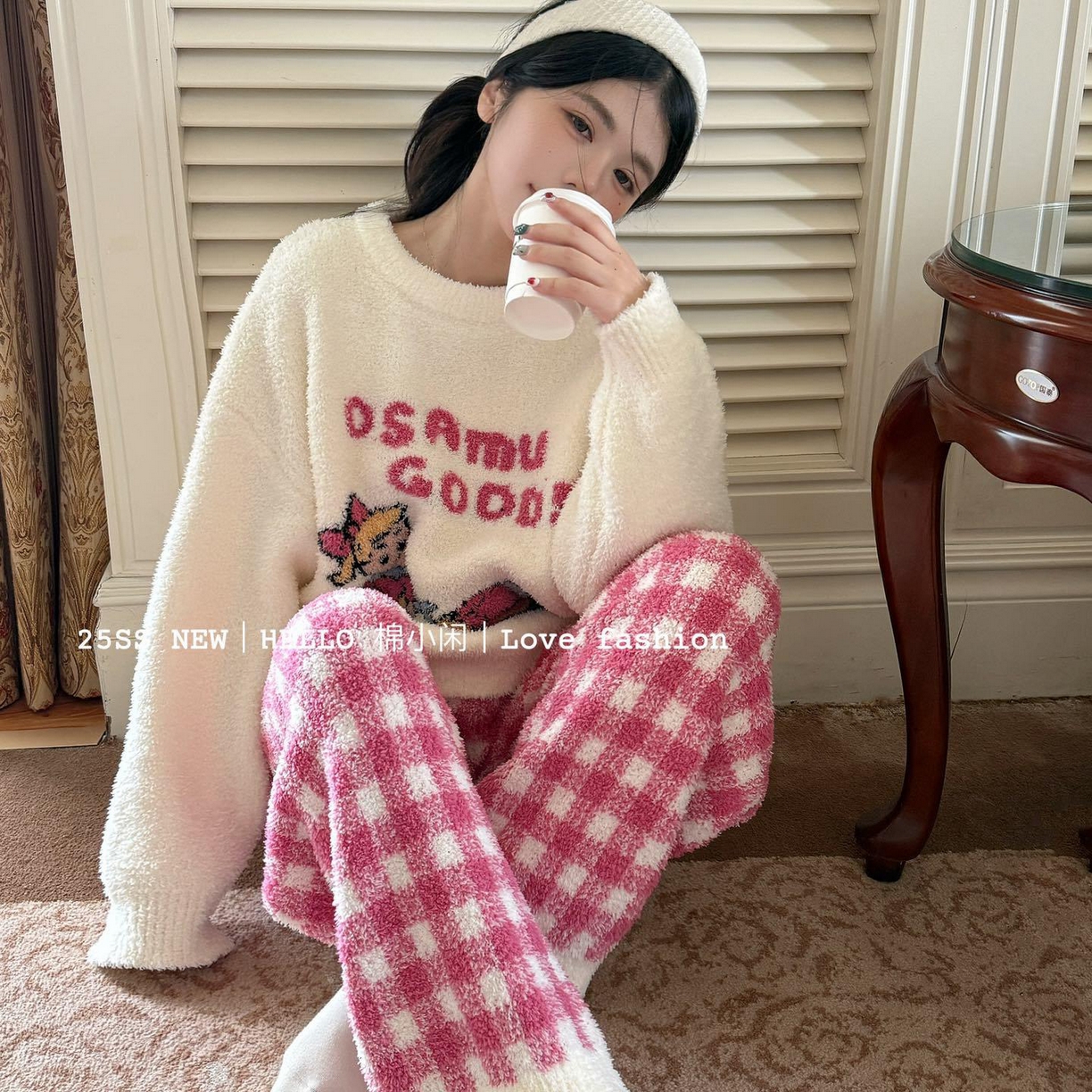 91家纺网 家纺一手货源 找家纺 （总）妍景家居生活馆 2025新款软绵绵-小女孩推车玫粉色