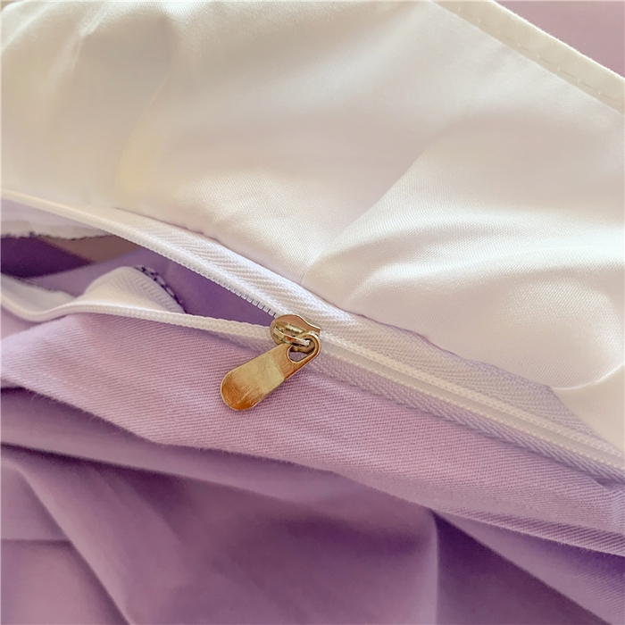 91家纺网 家纺一手货源 找家纺 （总）玉元坊 2025新款全棉纯棉库洛米白花边款式四件套