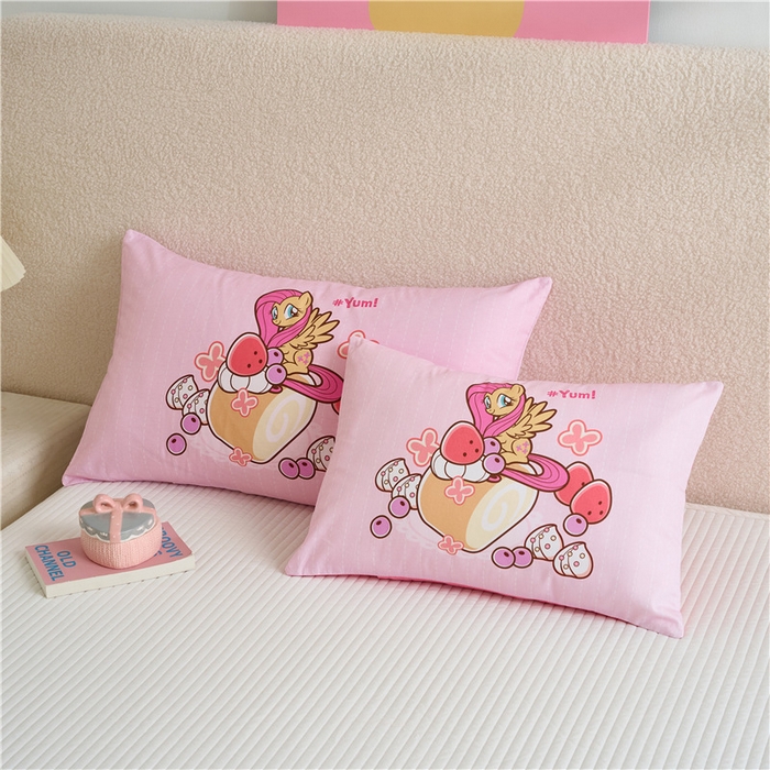 百利卡通（原迪士尼家纺） 2025新款小马宝莉全棉儿童枕枕头枕芯 水果大餐Z