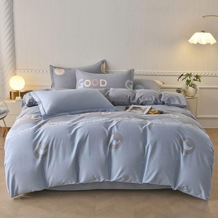 91家纺网 家纺一手货源 找家纺 （总）大吉  2024新款加厚喷气全棉磨毛被套