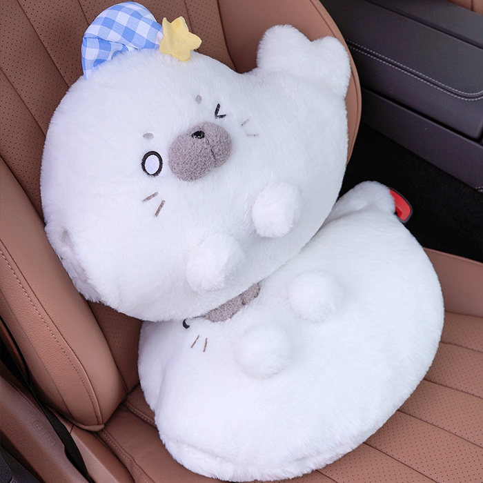 91家纺网 家纺一手货源 找家纺 （总）仟亿莱 2025新款萌萌海豹三用抱枕毯