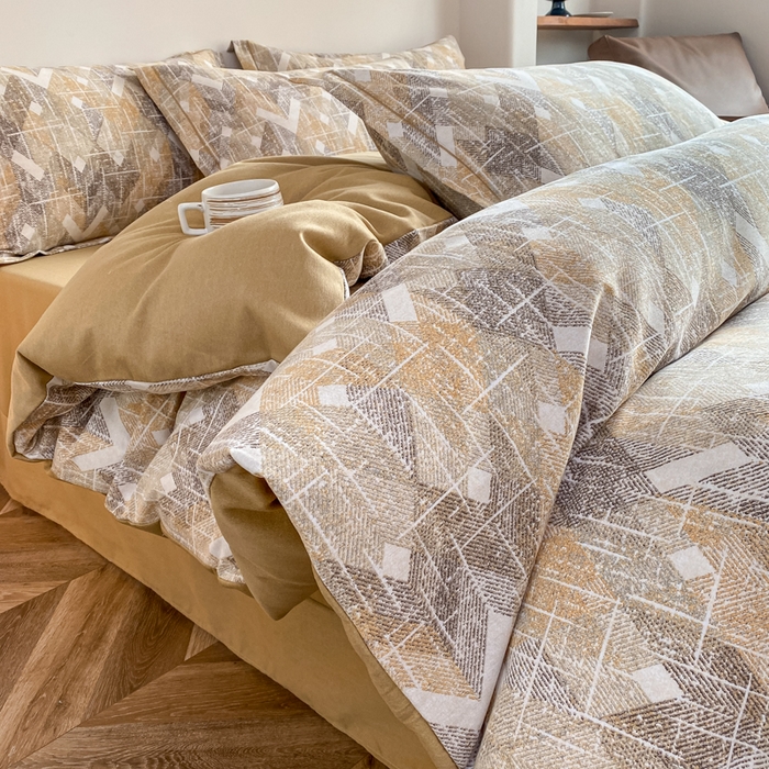 91家纺网 家纺一手货源 找家纺 （总）大吉 2024新款全棉磨毛单枕套