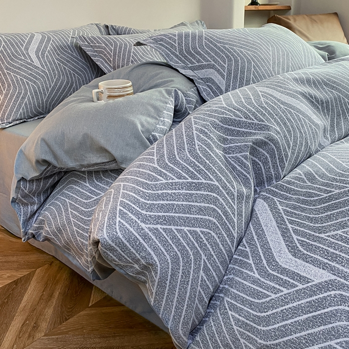 大吉 2024新款全棉磨毛单枕套 简约