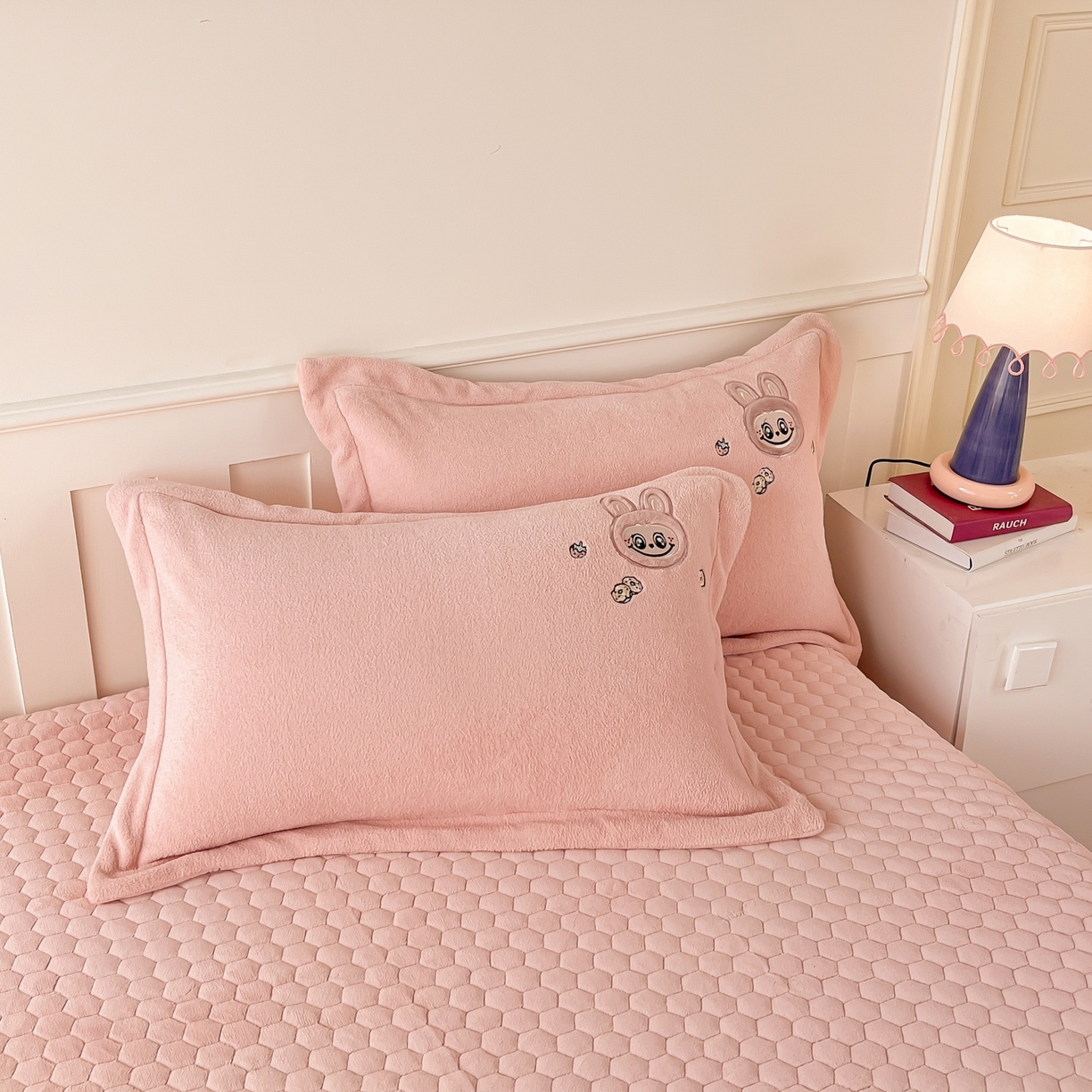 91家纺网 家纺一手货源 找家纺 （总）诺可 2025秋冬新款艾尼绒刺绣四件套-莱布布