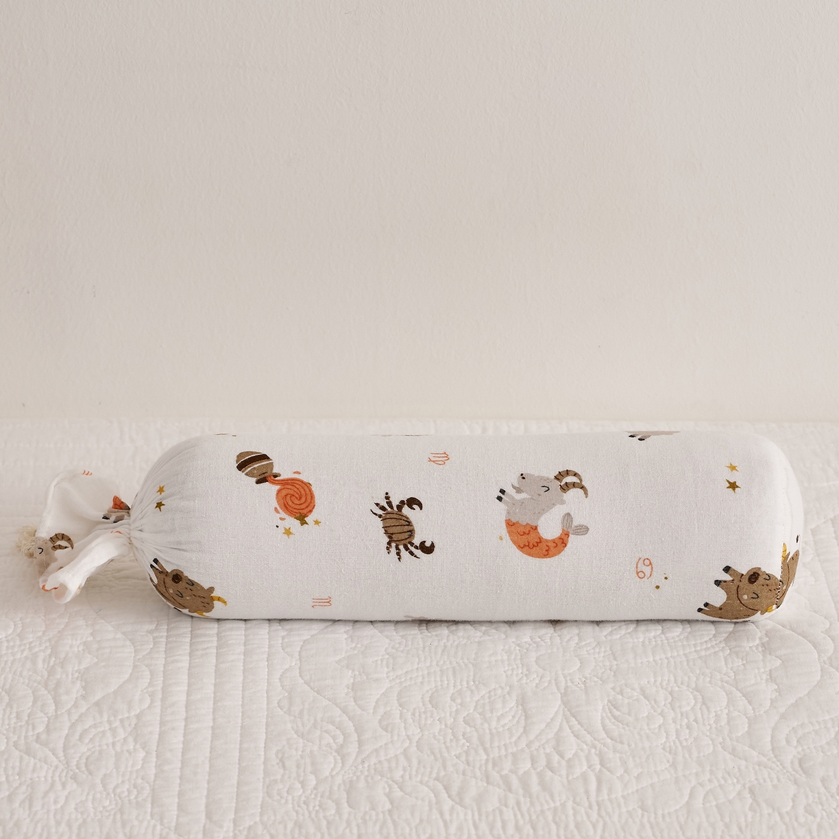 91家纺网 家纺一手货源 找家纺 （总）乐可 2025新款全棉纱布哄睡糖果枕枕头枕芯