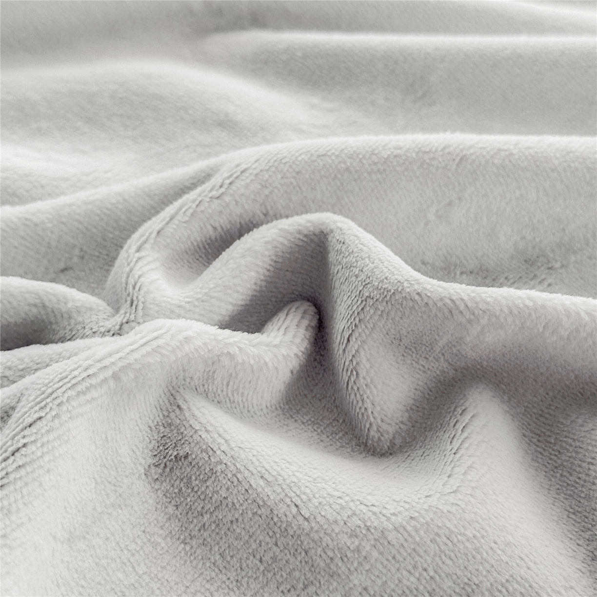 91家纺网 家纺一手货源 找家纺 沐纯家居 2025新款250g全消光牛奶绒单床笠 浅灰