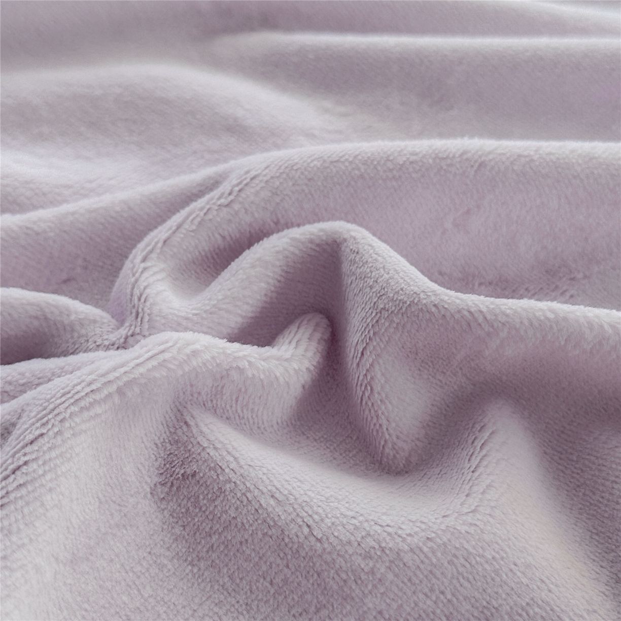 91家纺网 家纺一手货源 找家纺 沐纯家居 2025新款250g全消光牛奶绒单床笠 浅紫