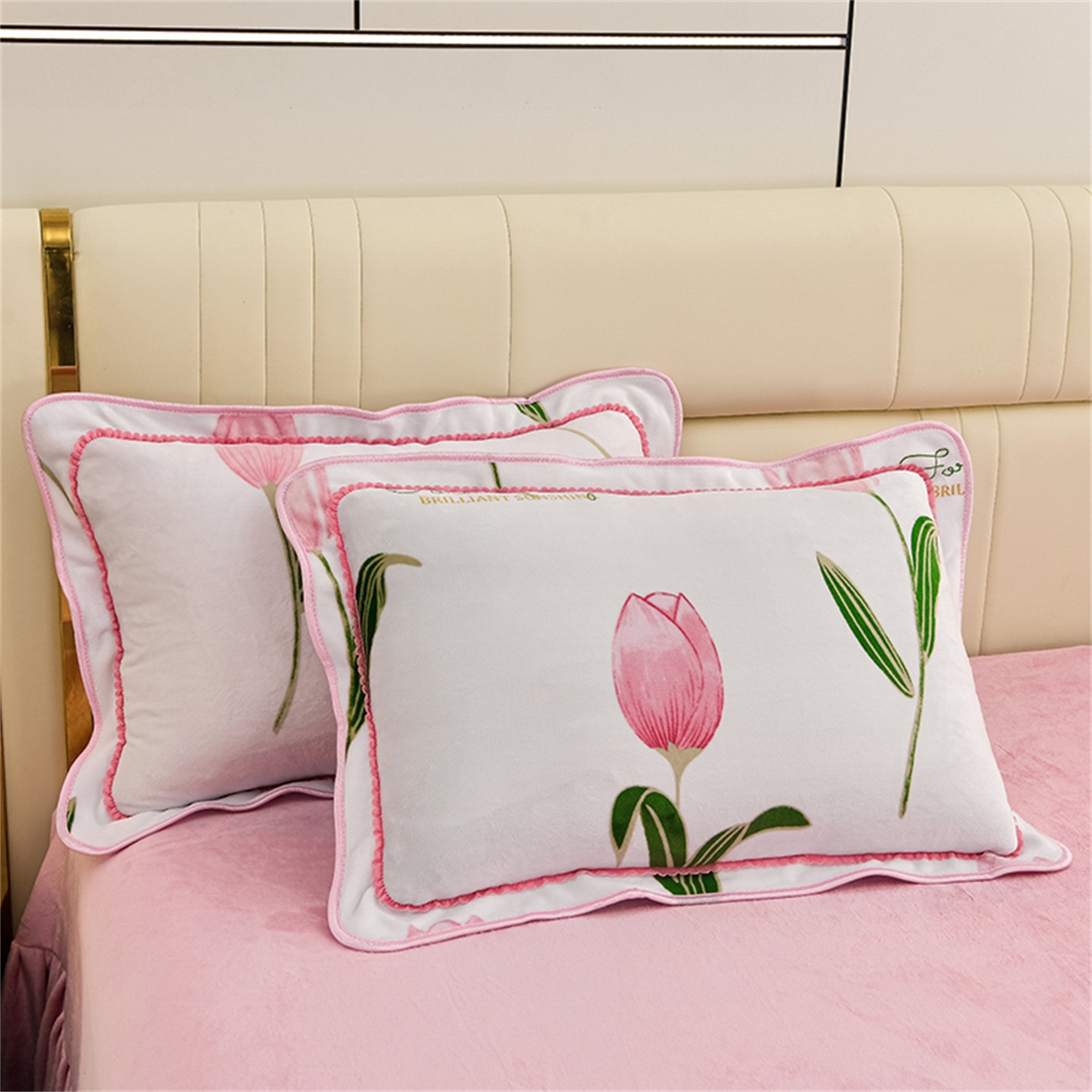 91家纺网 家纺一手货源 找家纺 （总）  玖琳家纺  2025新款220g保暖舒适牛奶绒床裙四件套