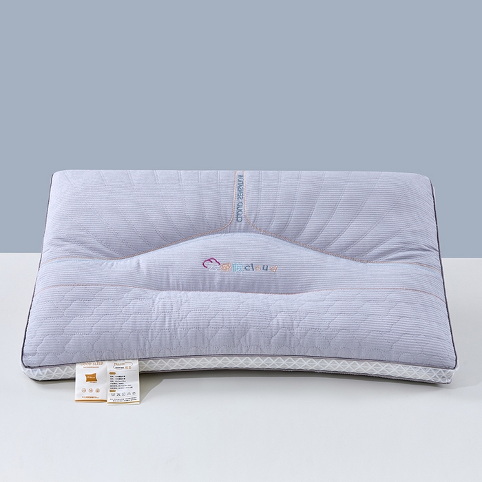 91家纺网 家纺一手货源 找家纺 雅晨枕芯 2025新款雪尼绒亲肤舒适深睡眠枕头枕芯 深睡眠枕-灰