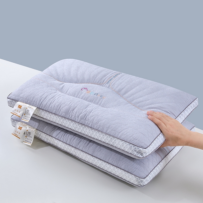 91家纺网 家纺一手货源 找家纺 雅晨枕芯 2025新款雪尼绒亲肤舒适深睡眠枕头枕芯 深睡眠枕-灰